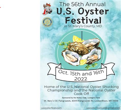 St. mary's county oyster festival  U